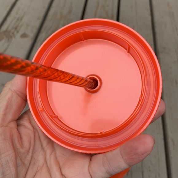 Orange Studded Starbucks Cup 24 oz tumbler - Picture 9 of 9